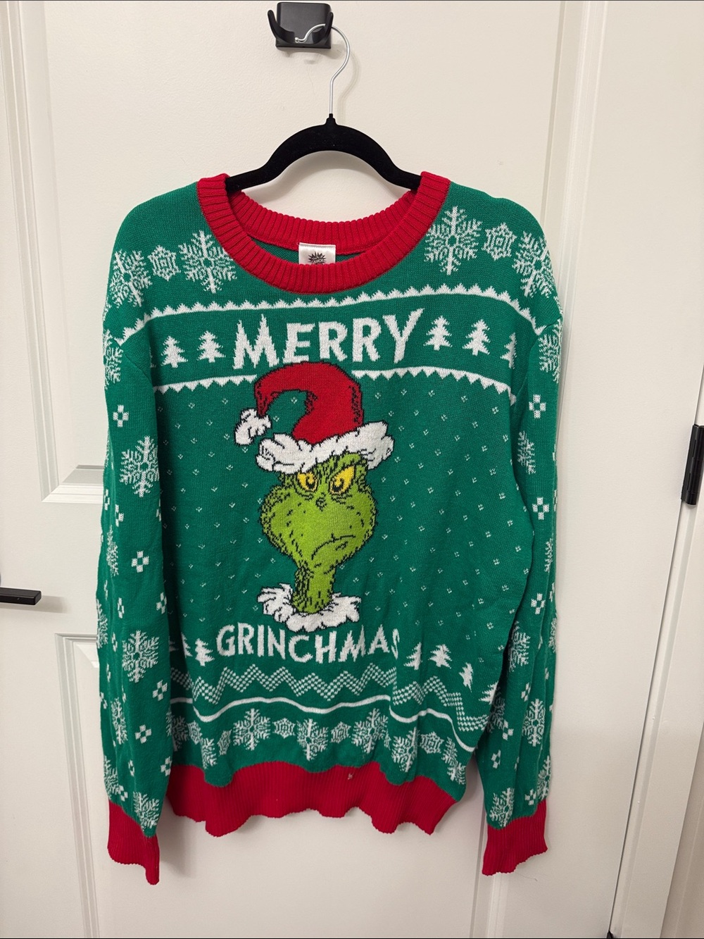 Merry Grinchmas Green Holiday Sweater